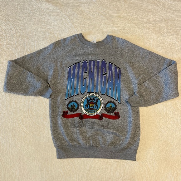 Vintage sweatshirt Michigan - Picture 2 of 3